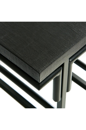 Black Square Side Table | Andrew Martin Athena | Oroa.com