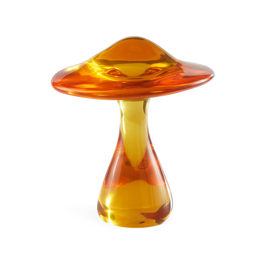 Orange Acrylic Decorative Object | Jonathan Adler Mushroom | Oroa.com
