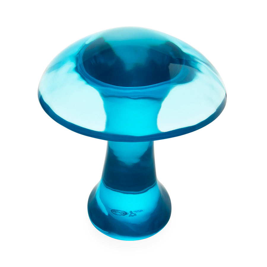 Turquoise Acrylic Decorative Object | Jonathan Adler Mushroom