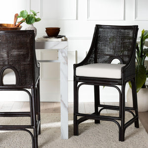   Modern European furniture - Rattan Sloped-Arm Counter Stool - www.oroa.com | Oroa.com