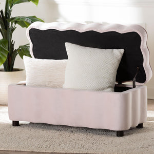   Velvet Storage Bench | Oroa.com