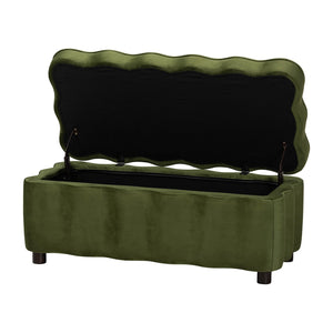   Velvet Storage Bench | Oroa.com