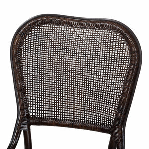  Modern European furniture - Latticed Back Rattan Dining Chair - www.oroa.com | Oroa.com
