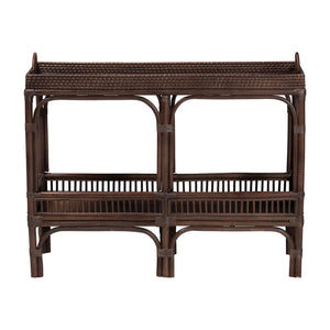   Modern European furniture - Woven Rattan Console Table - www.oroa.com | Oroa.com