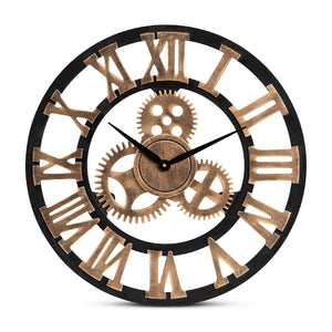  Modern European furniture - Wooden Vintage Style Wall Clock - www.oroa.com | Oroa.com