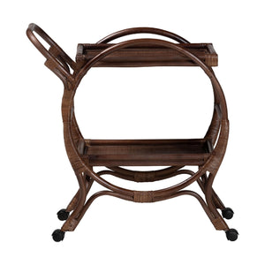   Modern European furniture - Handwoven Rattan Kitchen Cart | Oroa.com