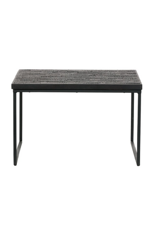 Black Wooden Square Side Table | BePureHome Sharing | Oroa.com