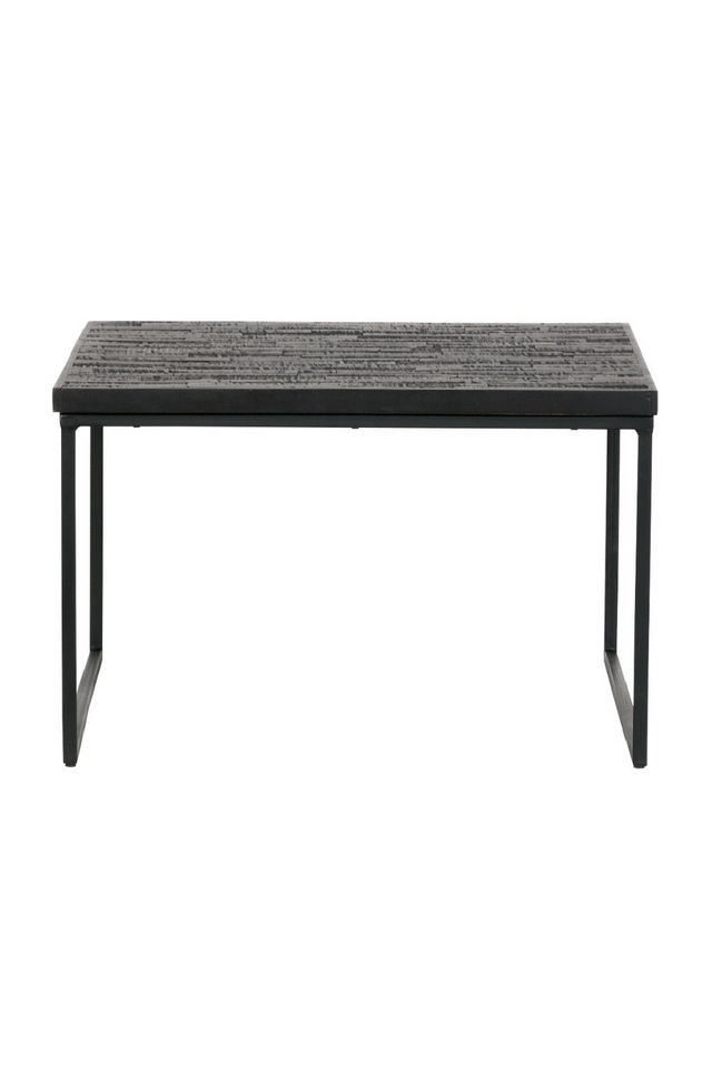 Black Wooden Square Side Table | BePureHome Sharing | Oroa.com