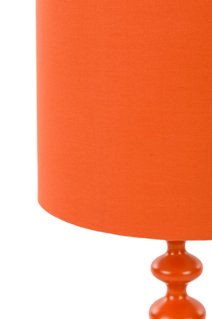 Orange Iron Table Lamp | Bold Monkey Orange is King | OROA.com