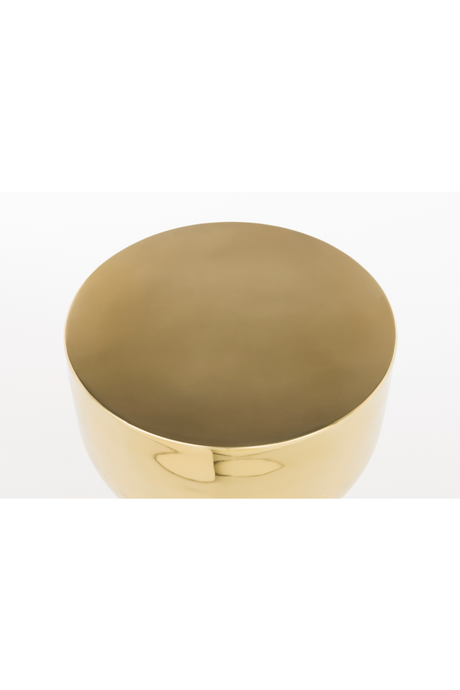 Metallic Accent Side Table | Bold Monkey Gonna Make You Sweat | OROA.com