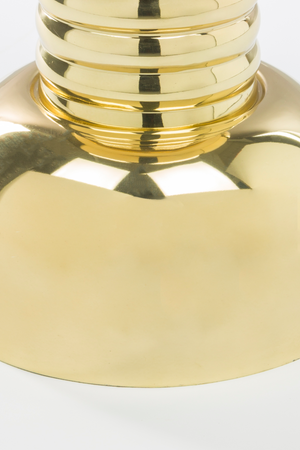 Metallic Accent Side Table | Bold Monkey Gonna Make You Sweat | OROA.com