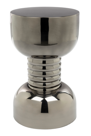 Metallic Accent Side Table | Bold Monkey Gonna Make You Sweat | OROA.com