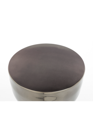 Metallic Accent Side Table | Bold Monkey Gonna Make You Sweat | OROA.com