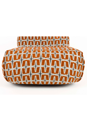 Printed Fabric Lounge Chair | Bold Monkey Ritz