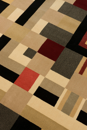 Multi-Colored Square Carpet | Bold Monkey Urban Maze | Oroa.com