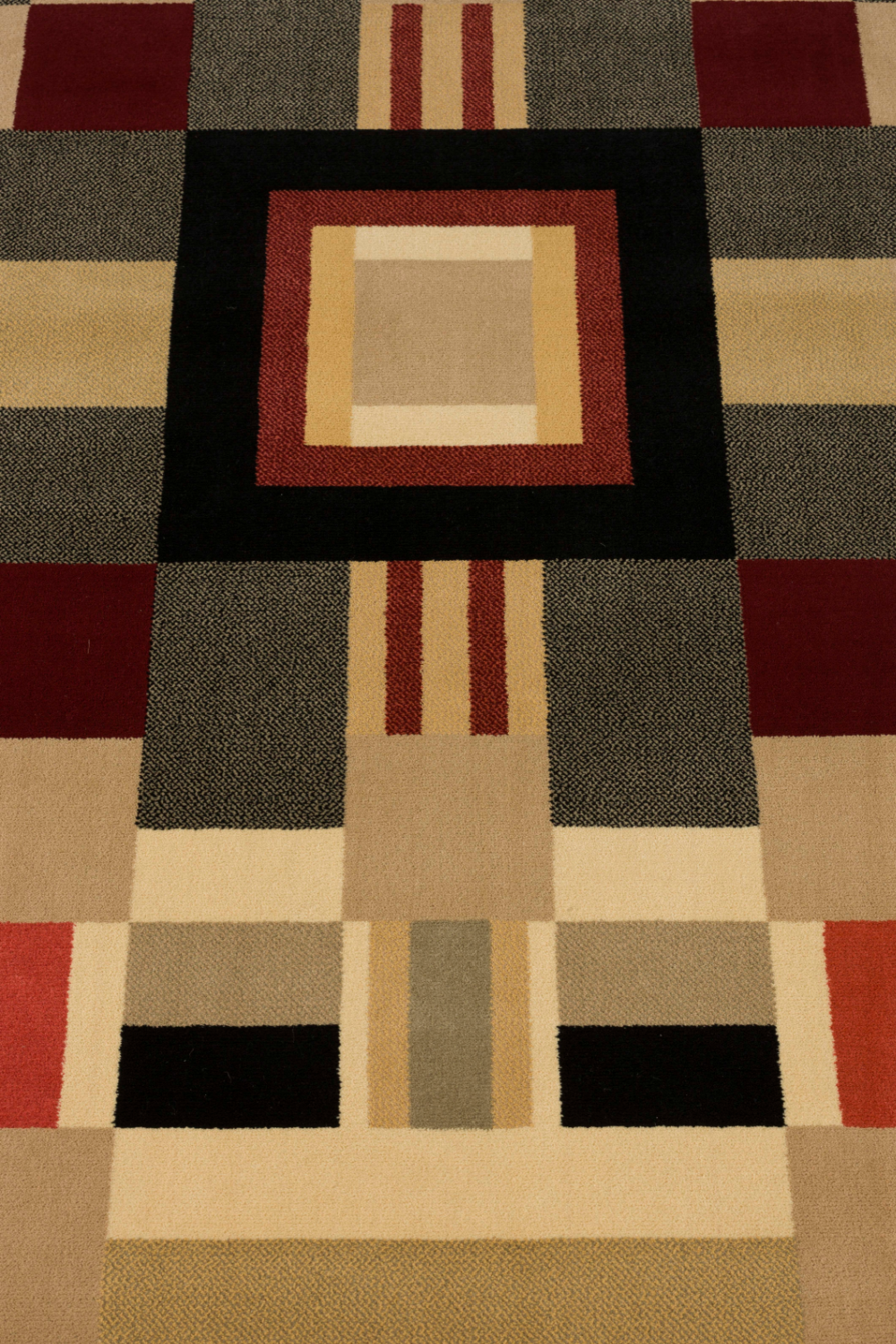 Multi-Colored Square Carpet | Bold Monkey Urban Maze | Oroa.com