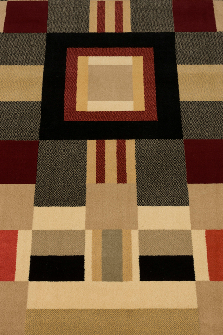Multi-Colored Square Carpet | Bold Monkey Urban Maze | Oroa.com