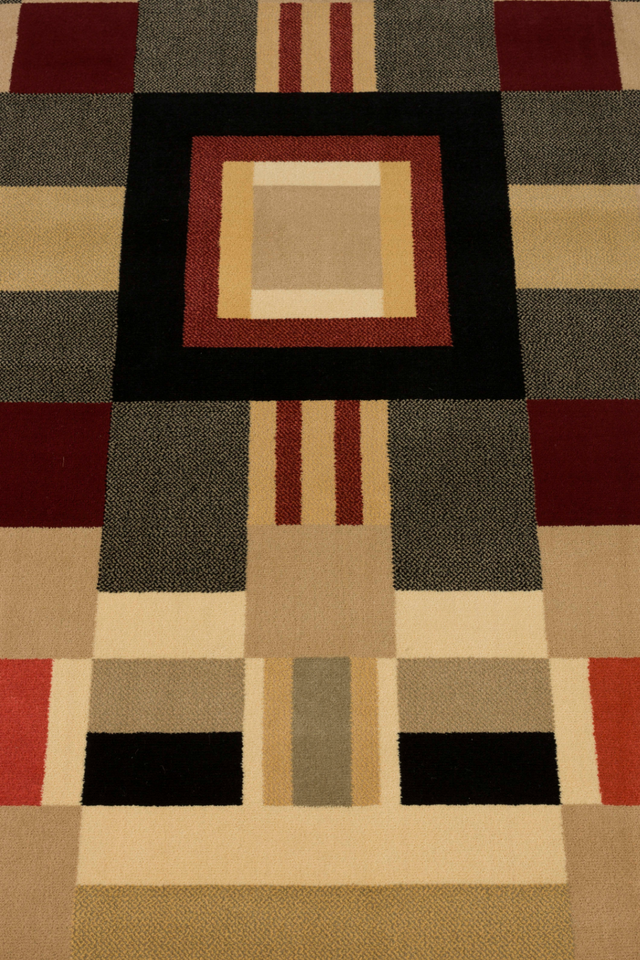 Multi-Colored Square Carpet | Bold Monkey Urban Maze | Oroa.com
