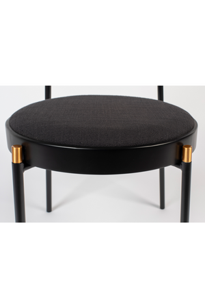 Rattan Back Dining Chairs (2) | Bold Monkey Don't Stop | OROA.com