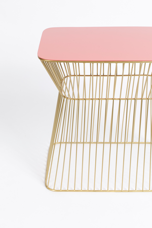 Modern Glam Side Table | Bold Monkey No Offence | OROA.com