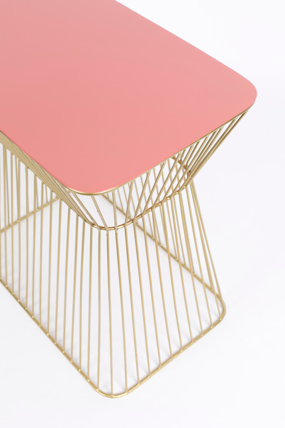 Modern Glam Side Table | Bold Monkey No Offence | OROA.com