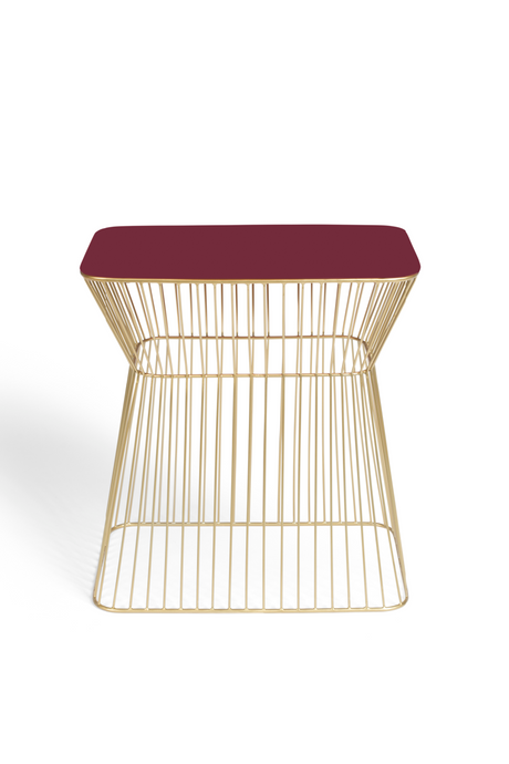 Modern Glam Side Table | Bold Monkey No Offence | OROA.com