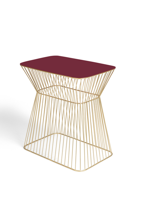 Modern Glam Side Table | Bold Monkey No Offence | OROA.com
