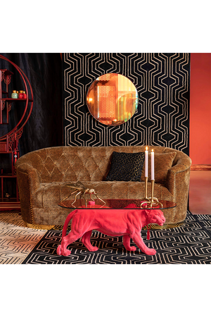 Panther Sculpture Coffee Table | Bold Monkey Dope As Hell | OROA.com