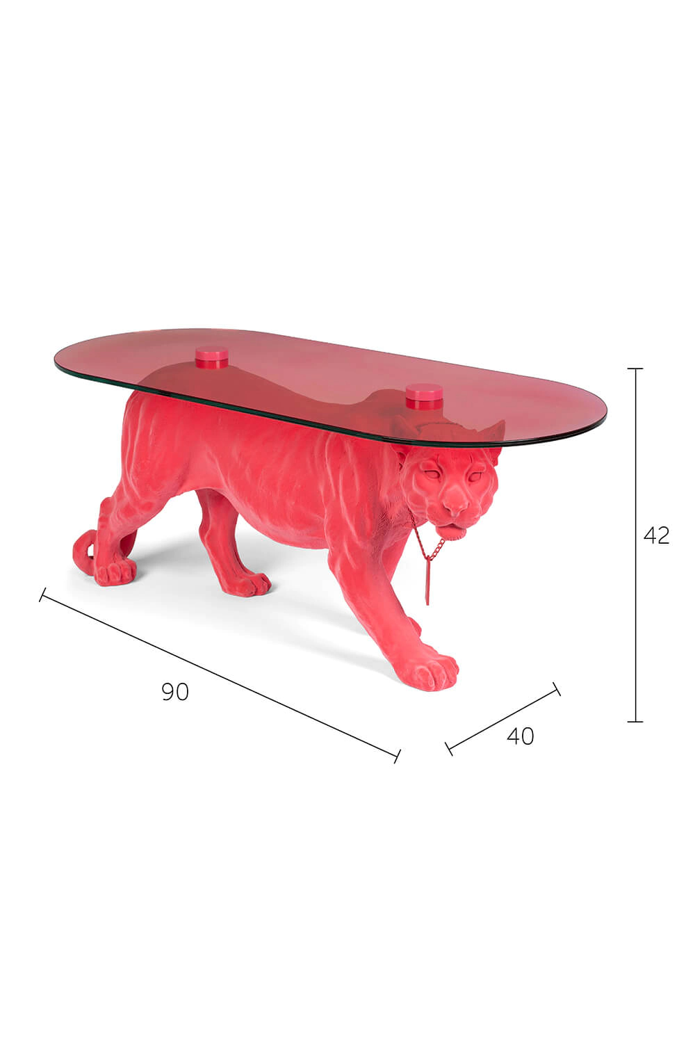 Panther Sculpture Coffee Table | Bold Monkey Dope As Hell | OROA.com