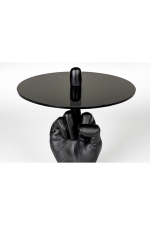 Retro Art Side Table | Bold Monkey Fother Mucker | OROA.com