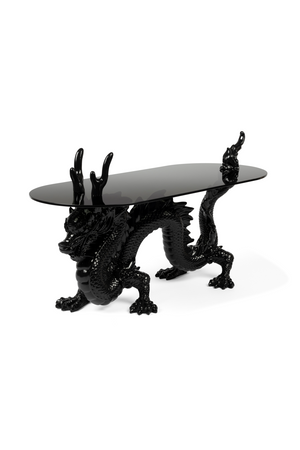 Sculptural Art Deco Coffee Table | Bold Monkey Dragonized Bastard | OROA.com
