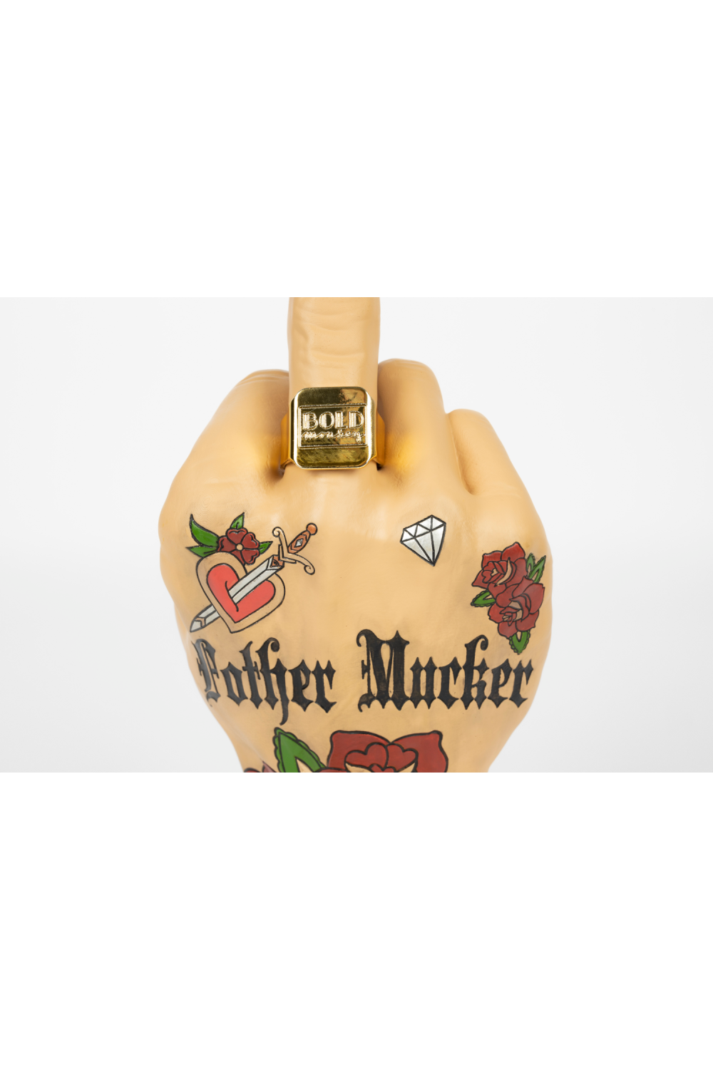 Retro Art Side Table | Bold Monkey Fother Mucker | OROA.com