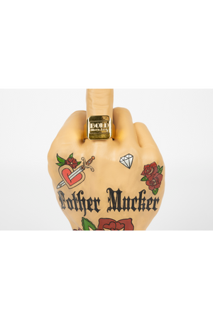 Retro Art Side Table | Bold Monkey Fother Mucker | OROA.com