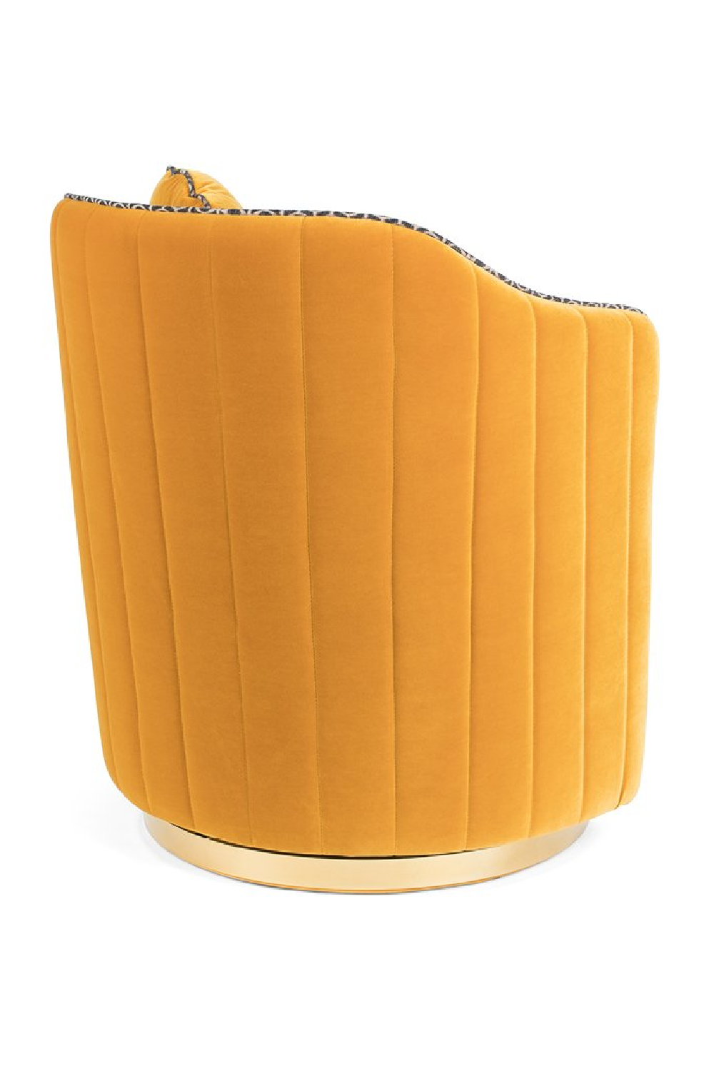 Velvet Swivel Lounge Chair | Bold Monkey Sassy Granny | Oroa.com