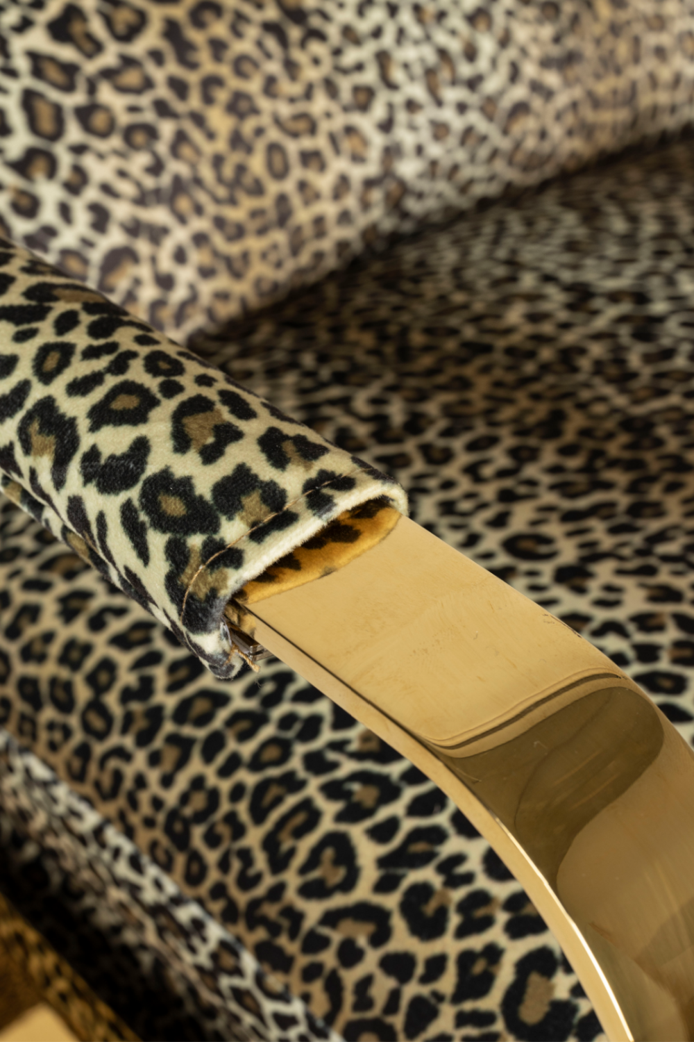 Panther Patterned Recliner Chair | Bold Monkey Relax Like Chandler | OROA.com