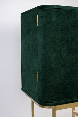 2-Door Mirrored Wine Cabinet | Bold Monkey Ava Morgana | Oroa.com