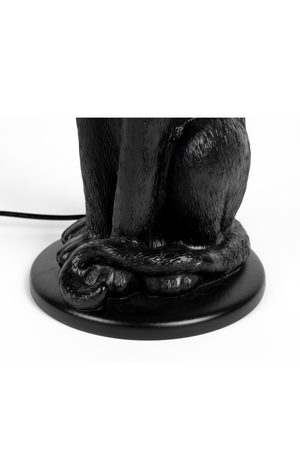 Art Deco Floor Lamp | Bold Monkey Proudly Crowned Panther | OROA.com