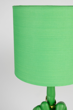 Green Statement Table Lamp | Bold Monkey "What If" | OROA.com
