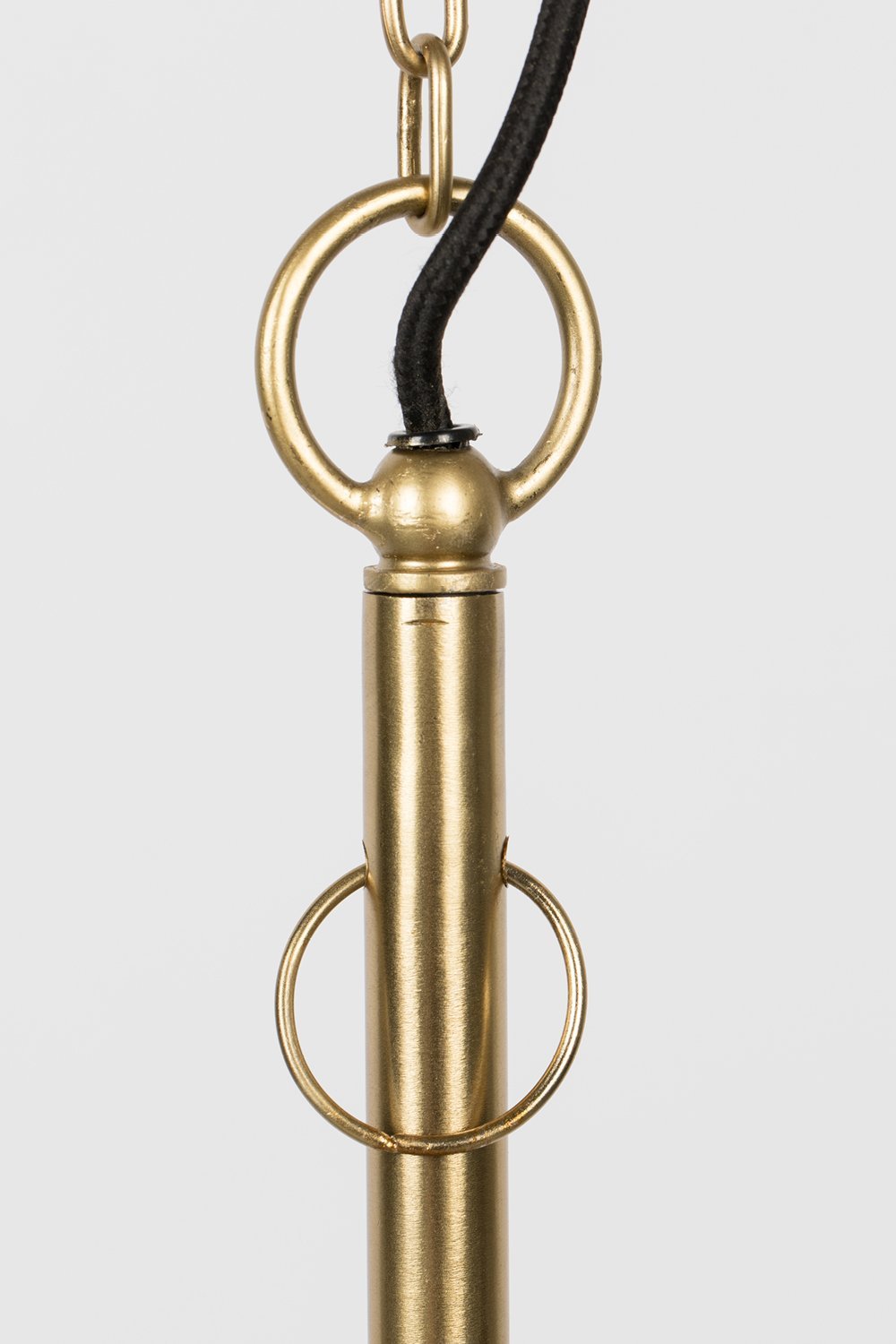 Brass Pendant Lamp M | Bold Monkey Angel on Fire | OROA.com