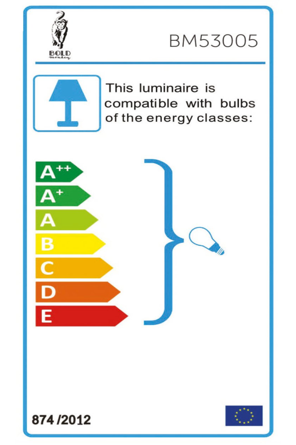Brass Pendant Lamp M | Bold Monkey Angel on Fire | OROA.com