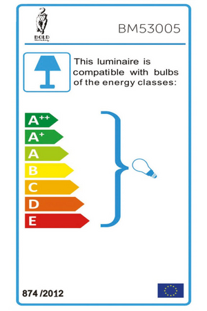 Brass Pendant Lamp M | Bold Monkey Angel on Fire | OROA.com
