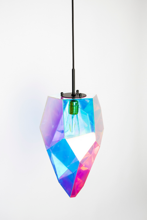 Holographic Pendant Lamp | Bold Monkey Diamond Dear | OROA.com