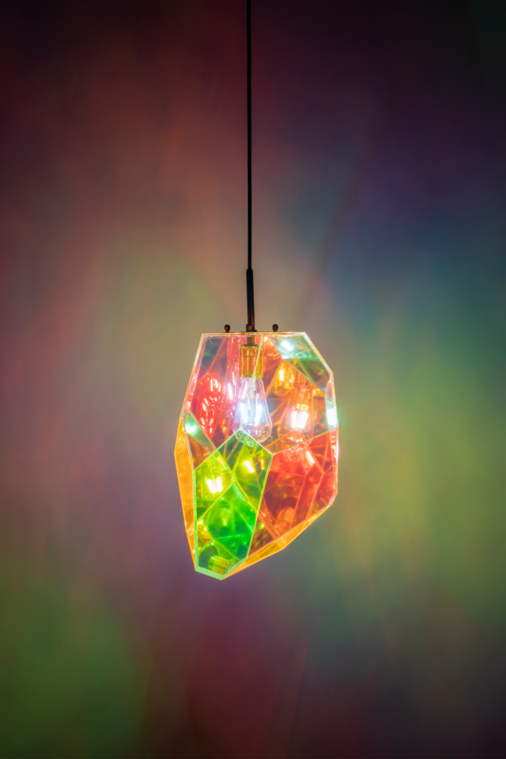 Holographic Pendant Lamp | Bold Monkey Diamond Dear | OROA.com