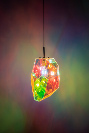 Holographic Pendant Lamp | Bold Monkey Diamond Dear | OROA.com