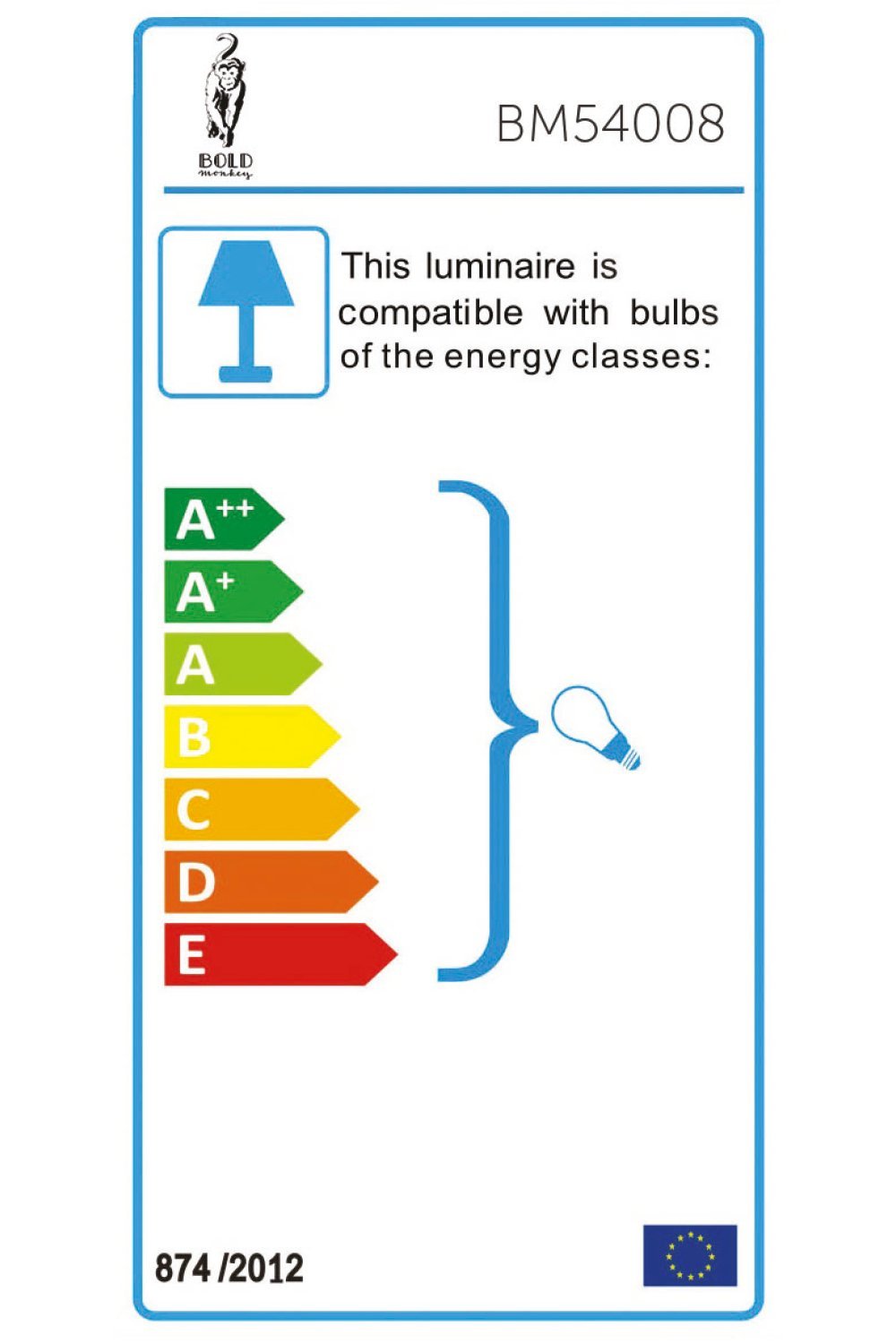 Hexagon Print Wall Lamps (4) | Bold Monkey No Food Here Hexagon | OROA.com