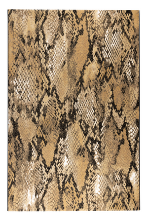 (Open box) Snake Skin Area Rug | Bold Monkey Keep Your Enemies Closer | Oroa.com