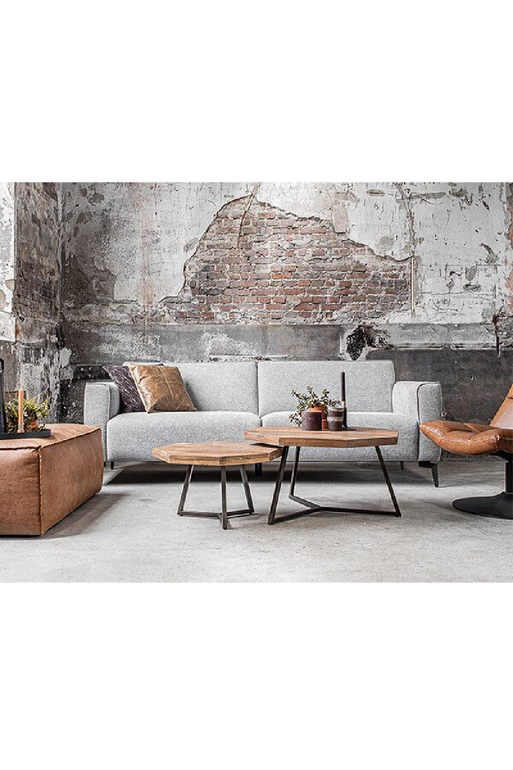 Nesting Coffee Table | By-Boo Octagon | OROA.com