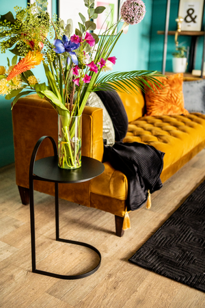 U Base Metal End Table | By-Boo Garcon