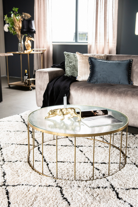 Natural & Black Diamond Rug 6’5” x 10' | By-Boo Rox | OROA.com