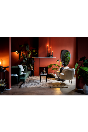 Natural & Black Diamond Rug 6’5” x 10' | By-Boo Rox | OROA.com